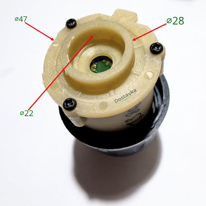 Mains electric screwdriver gearbox 26 mm 3 screws Ø48