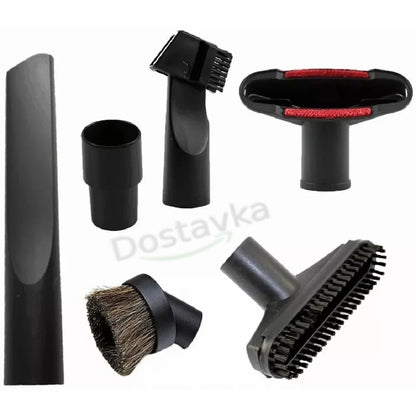 HOMEFISH 32mm 6-Piece Vacuum Cleaner Brush Nozzle Set