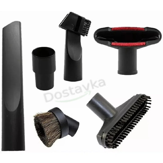 HOMEFISH 32mm 6-Piece Vacuum Cleaner Brush Nozzle Set