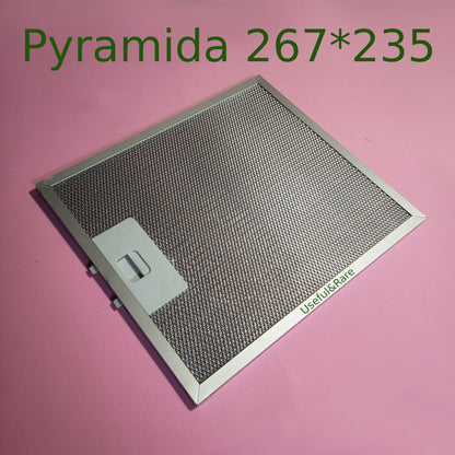 Pyramida hood ventilation grease filter 235x267x9mm (with latches)