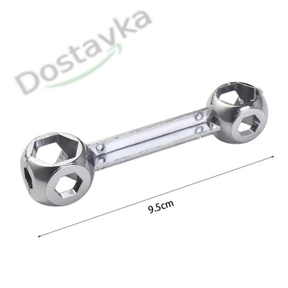 Dogbone Shaped Universal Bicycle Repair Wrench (10 in 1: 6 to 15)