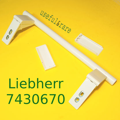 Door handle (upper/lower) 7430670 for Liebherr refrigerator