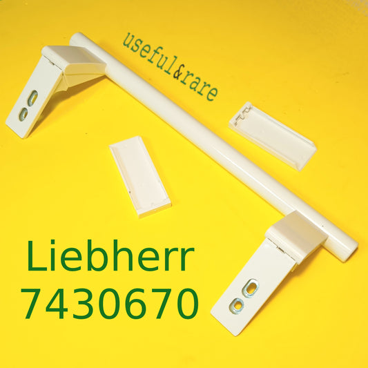 Door handle (upper/lower) 7430670 for Liebherr refrigerator