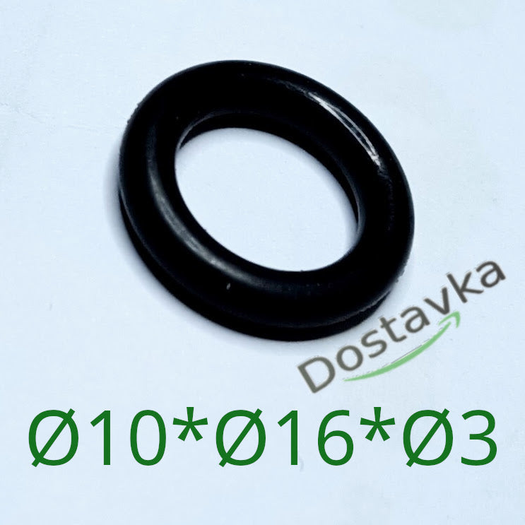 Sealing ring (Ø10*Ø16*Ø3) (rubber) for circulation pump NPO BPS GPD LRS (A12)