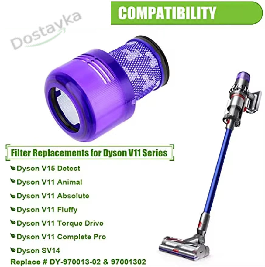 Dyson battery vacuum cleaner Cyclone HEPA filter 970013-02