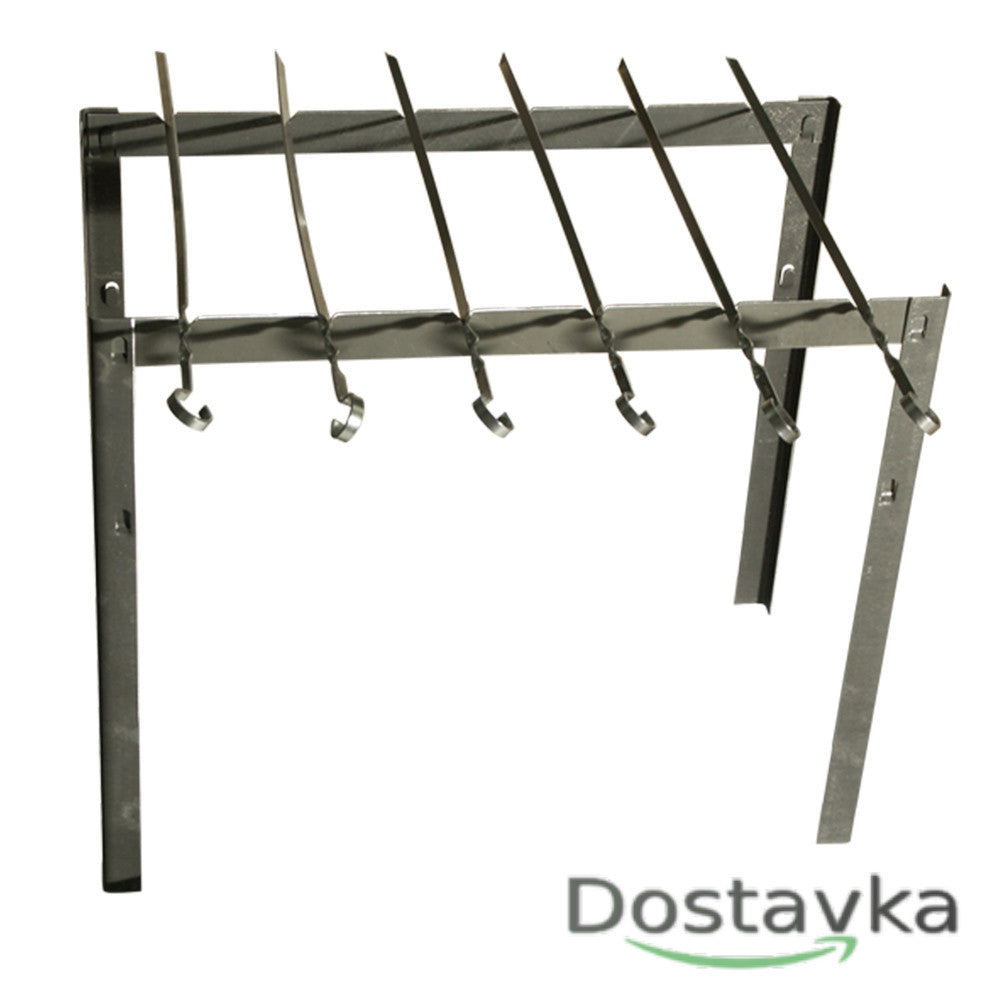 Road barbecue in a metal box 43*6*6 cm