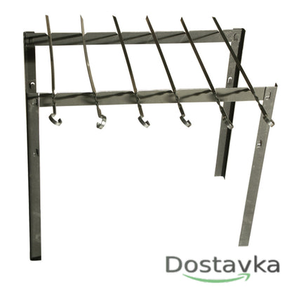 Road barbecue in a metal box 43*6*6 cm