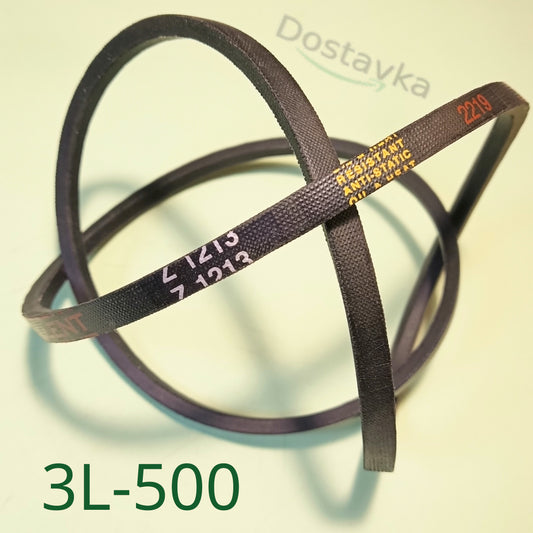 Washing machine drive belt Z-1213 EXCELLENT (Z-47; 3L-500) L1230-1235