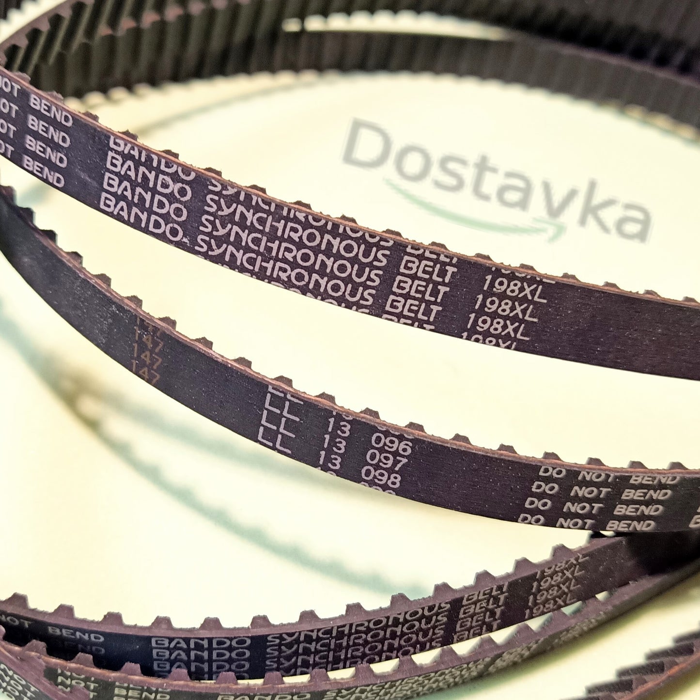 Household appliances toothed belt Bando/ Optibelt ZR 198 XL 502 mm 99 teeth