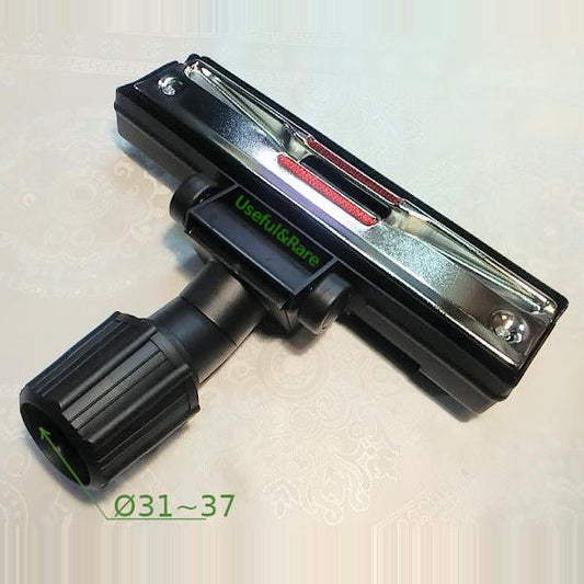 Universal vacuum floor collet brush 31-37 mm metal sole