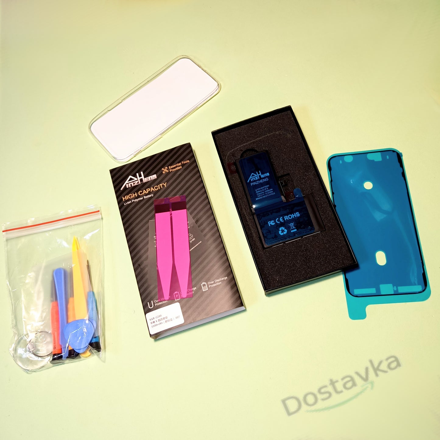 High Capacity Battery for iPhone 8 SE2020 6 6S 7 8Plus X Xs Max Xr (3300 mAh)