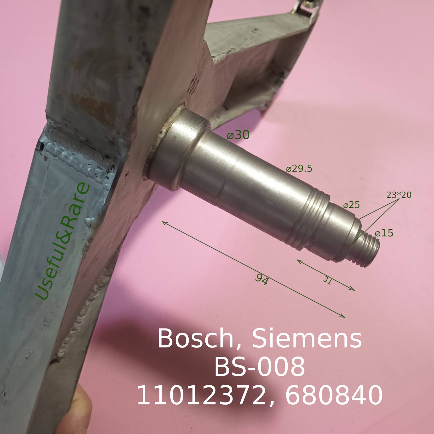 Bosch, Siemens WAS204430E washing machine stainless steel drum spider BS-008 11012372, 680840
