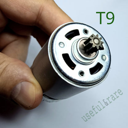 14.4V motor of the screwdriver with a gear of 9/ 11/ 12 teeth