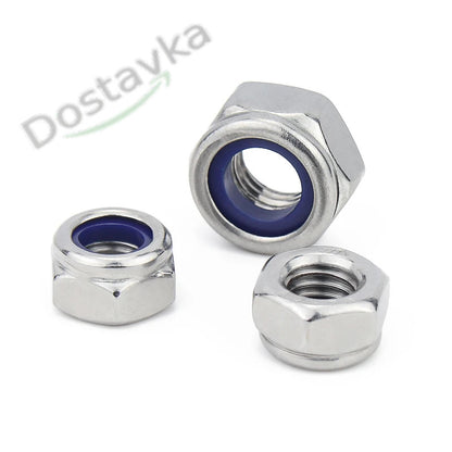 M4 M5 M6 M8 M10 M12 Stainless Steel Self-locking Nut with Left-Hand Thread