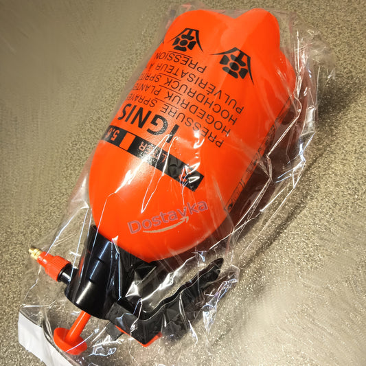 Handheld round sprayer Ignis 3 liters with stainless steel rod