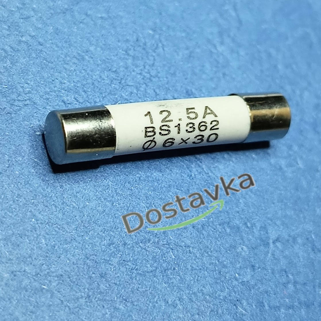 Ceramic fuse 12.5A (6x30mm) for microwave oven