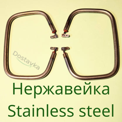 Set of heating elements 160*120*10 for electric waffle irons Lasunka, Slastena