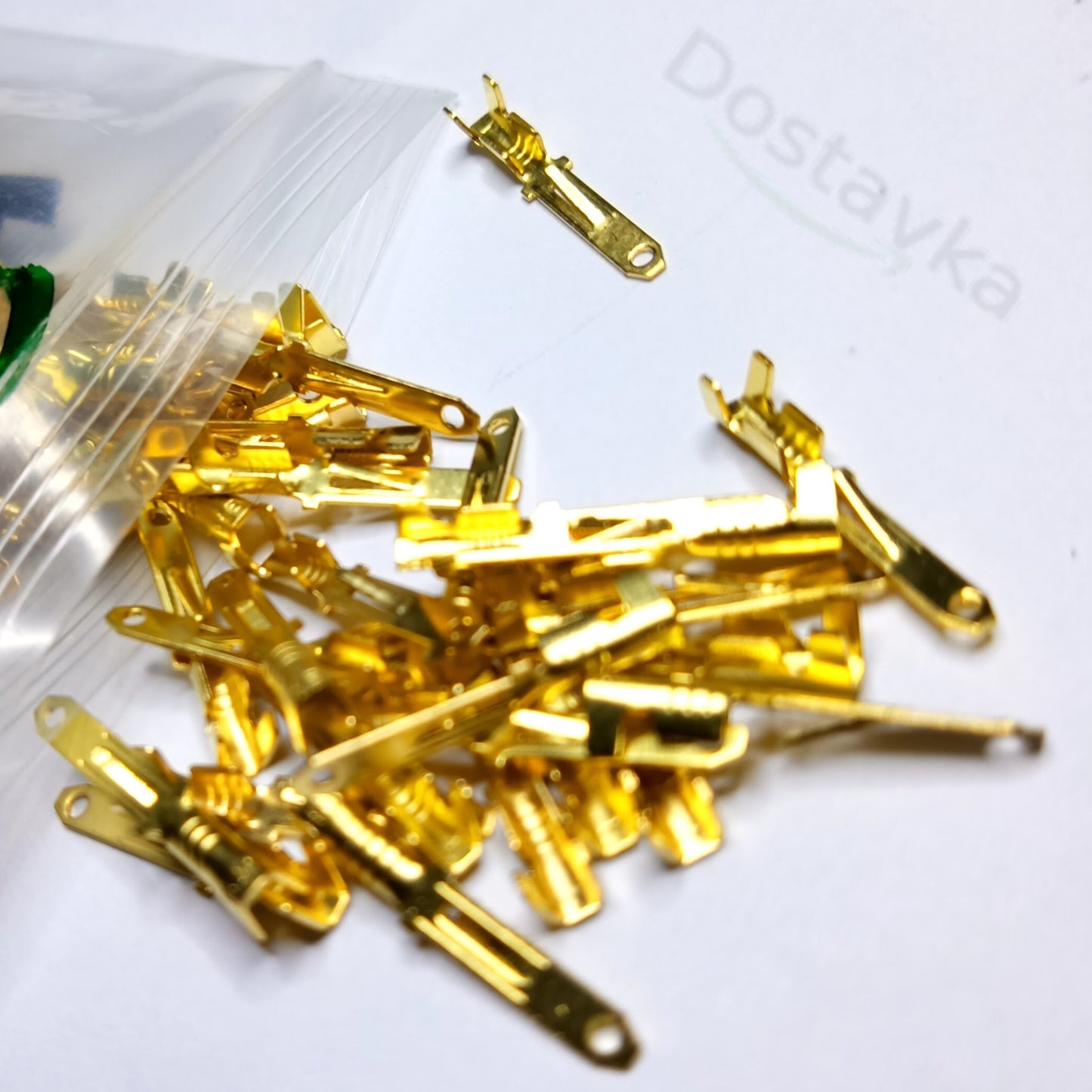 Universal Electrical Male Connector Terminals (2.8mm, 100 pcs)