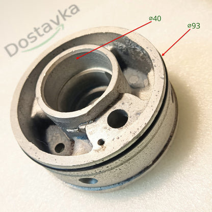 Flange shield for submersible pump Sprut 4SKm100 (Ø96*53.5*Ø40) (pressure plate) (since 2012) (cast iron) NPO (A17)
