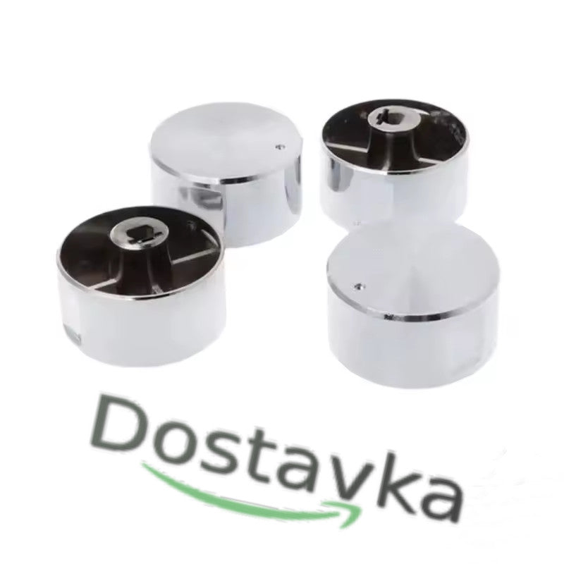 Rotary chrome round handle for oven burner hob d36*6 h25