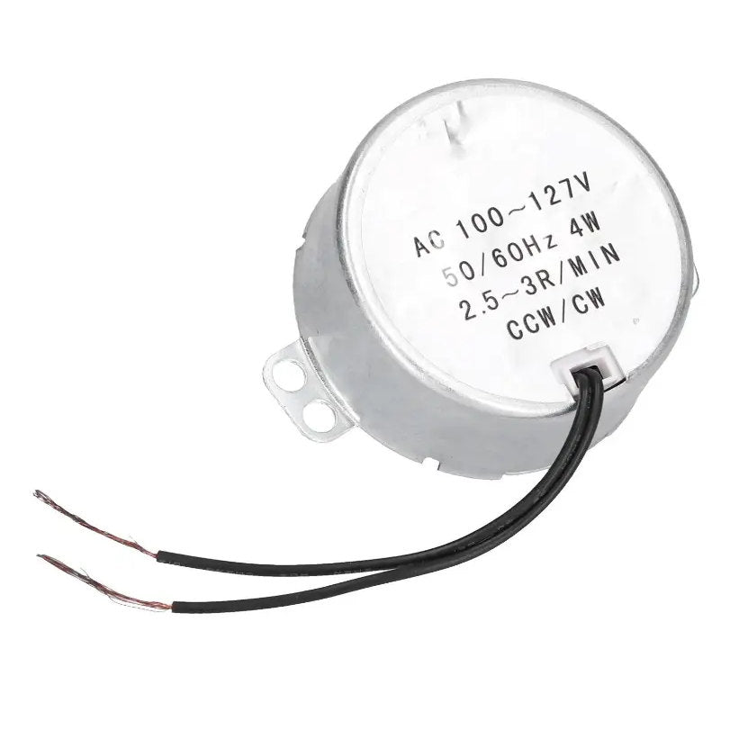 TYC-50 synchronous motor, 115 V (AC) 4 W (2.5–3/ 5-6 rpm)