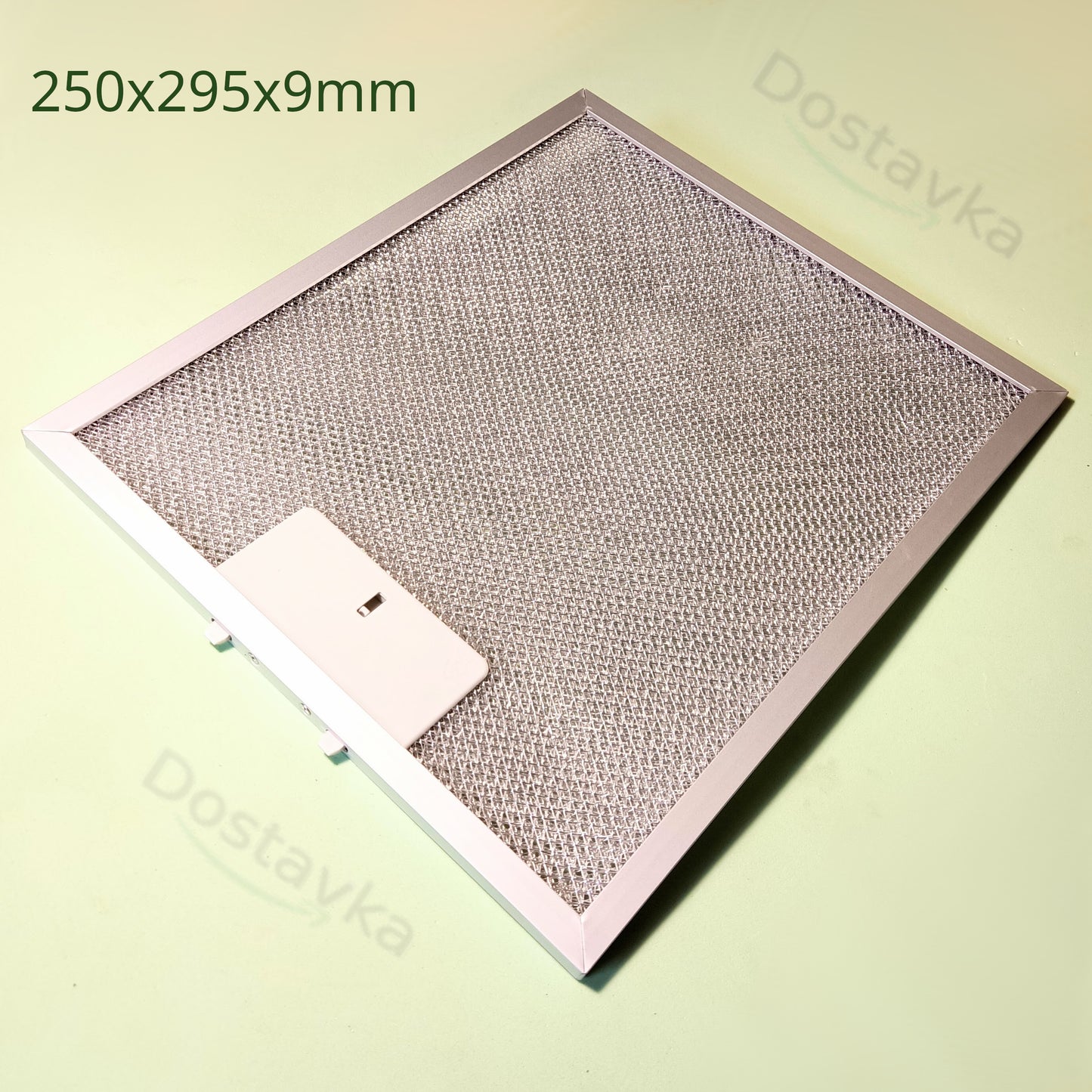 Grease filter for hood 250x295x9mm (under latches) Pyramida