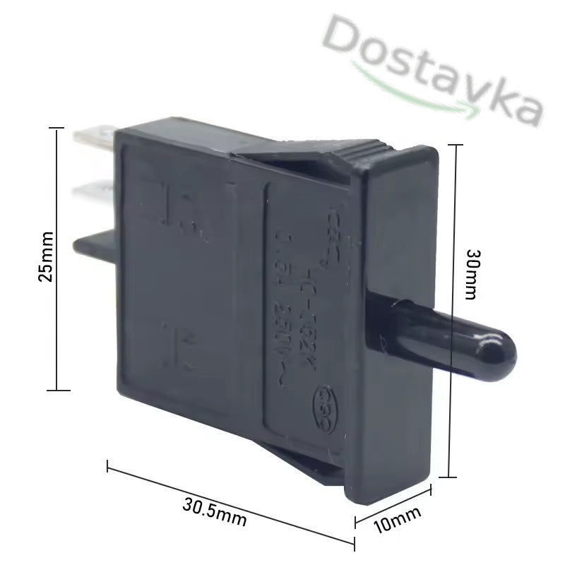 Push-button light switch (single_2C) ELTEK 100256 for Bosch refrigerator