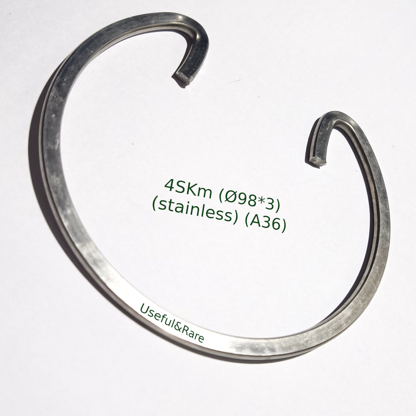 Retaining ring for pumps of the 4SKm series (Ø98*3) (stainless steel) (A36)