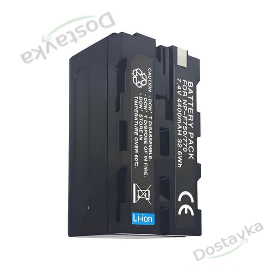 Аккумулятор для видеосвета F750/F770 7.4V 4400 mah 32.6Wh (усиленный)