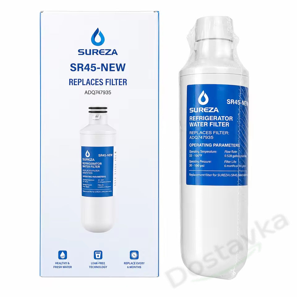 LG Refrigerator Water Filter (ADQ74793501, LT1000P)