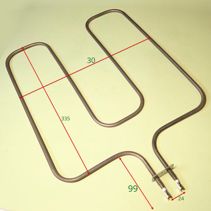 Beko oven Bottom heating element 1100W 230V 300*400mm