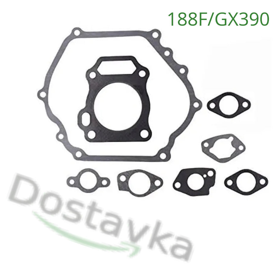 Repair kit Set of gaskets for generator 188F/GX390