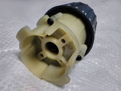 Gearbox for 1-speed screwdriver for 4 screws