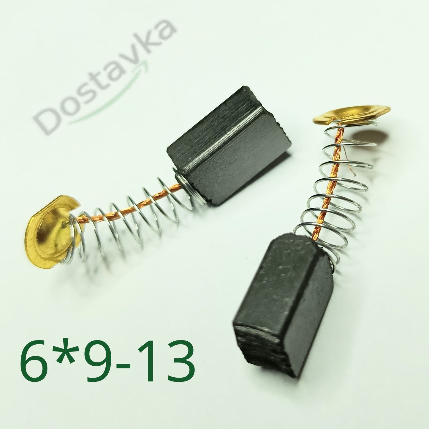 Angle grinder/ electric saw carbon brushes 6*9-13 with a 9 mm heel