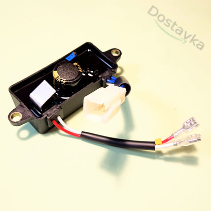 Rectangular AVR generator/ garden tiller voltage regulator 3 kW 220V 1-phase (PRO)