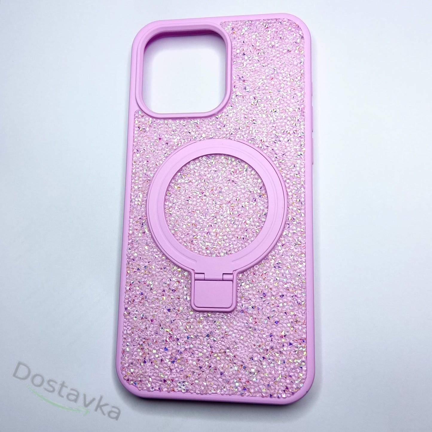 Swarovski Stand Case with MagSafe iPhone 15 Pro Max - Black