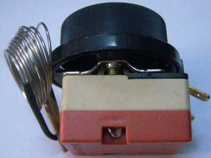 Thermostat up to 300°C at 16A for electric oven, soldering iron (6mm tube)