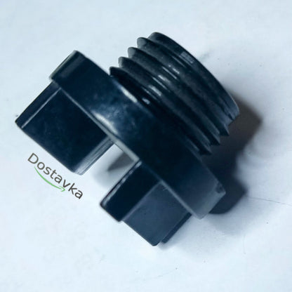 Threaded plastic plug 3/4"(20mm) L10 for water pump chamber
