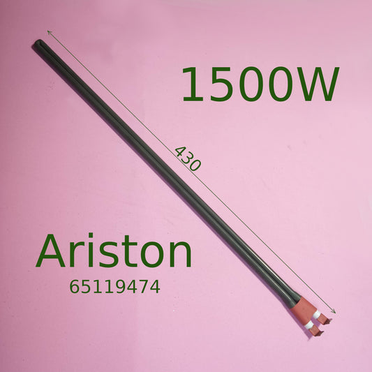 Ariston water heating boiler dry heating element 1500W L420-490mm