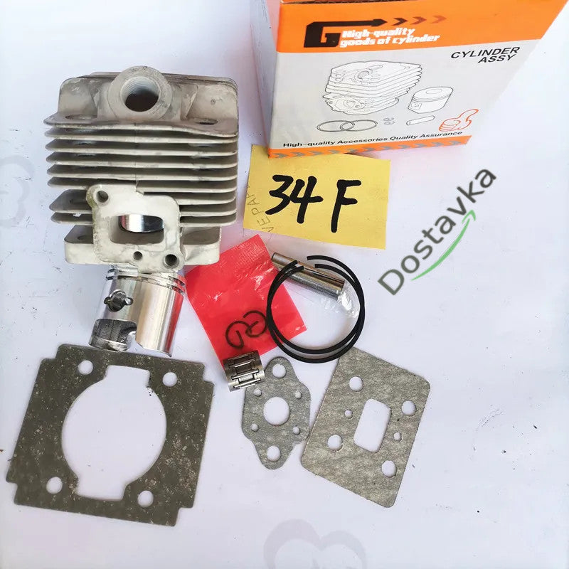 Stiga/Taiga SB 26 JD handheld petrol mower cylinder piston Rebuild Kit Assembly 34 mm