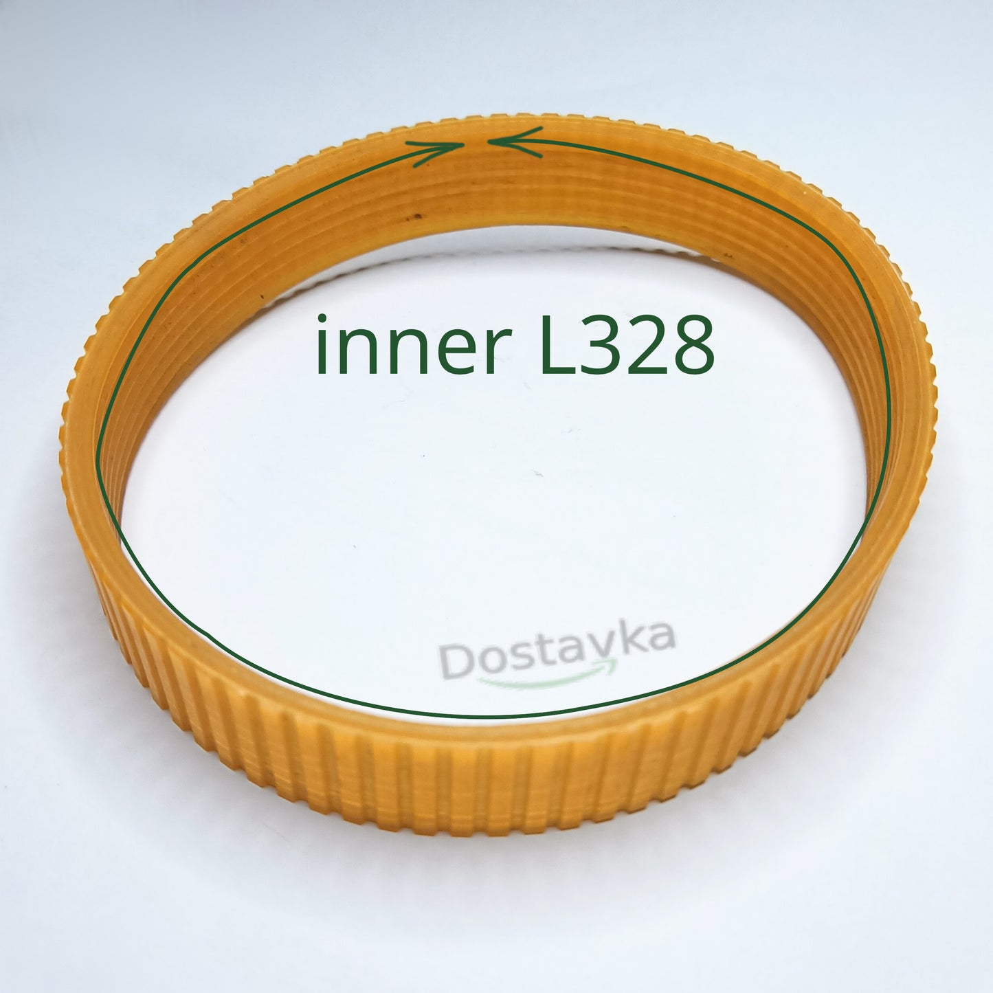 V-ribbed drive belt 8PJ L328 polyurethane