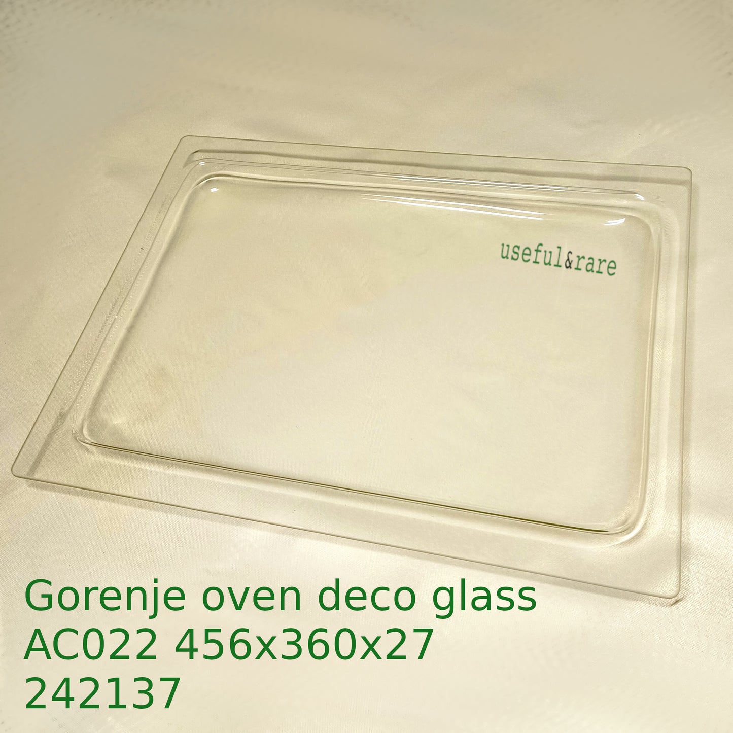 Стекло для духовки Gorenje deco AC022 456x360x27 242137