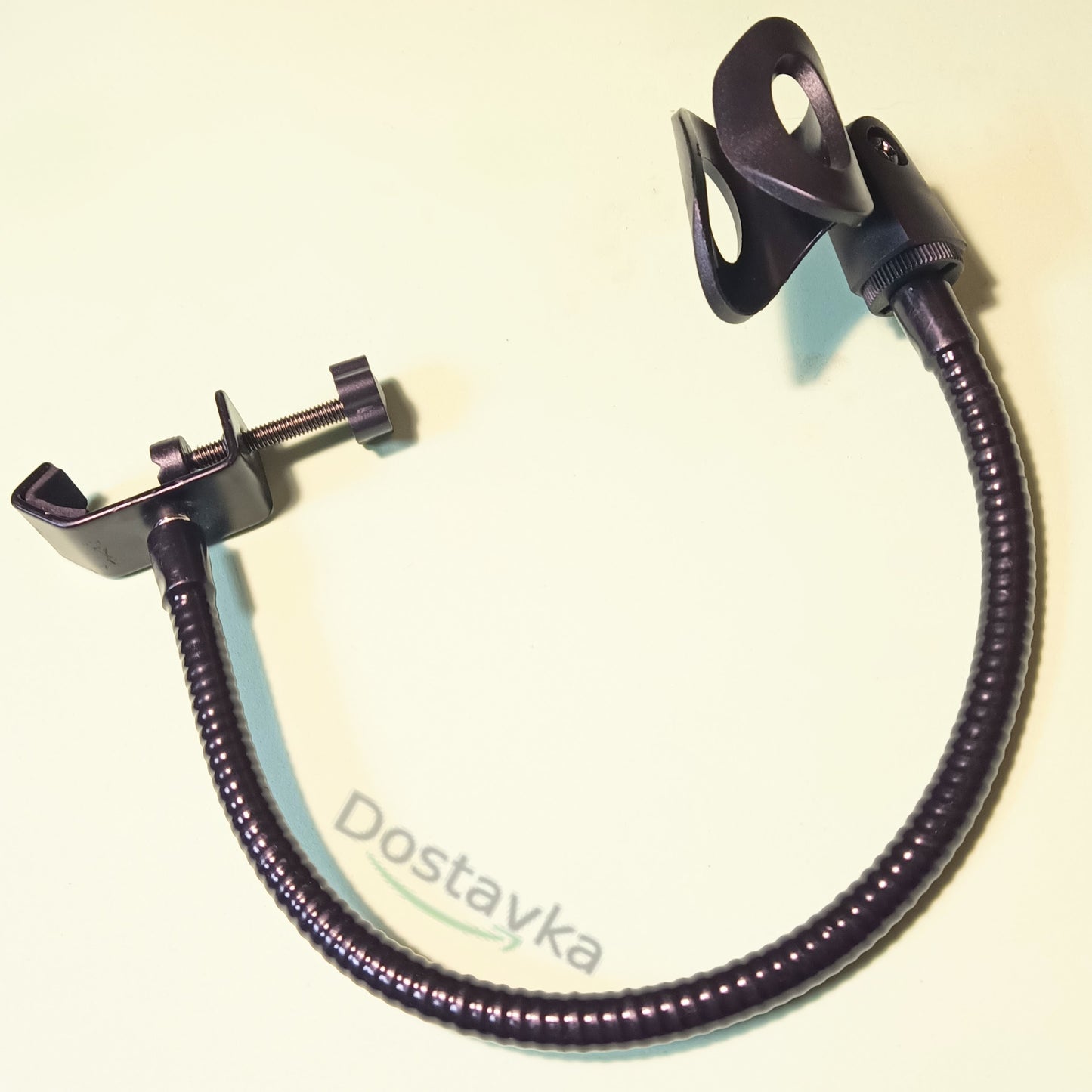 Desktop Flexible Adjustable Microphone Holder with Grip (Clamp)