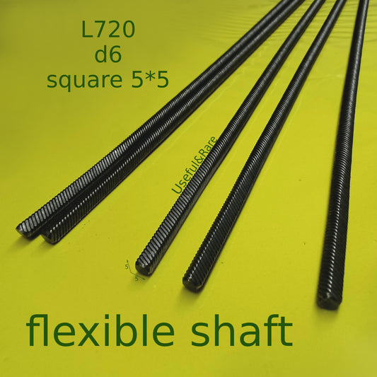 Electric grass scythes flexible shaft 720*square 5*5 d6