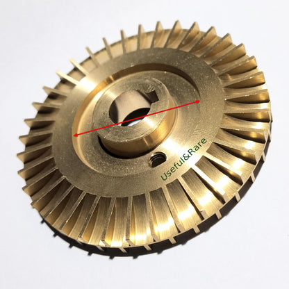 4SKm100 borehole pump Impeller (Ø12*Ø71*8*Ø36*11.5) (brass) (A08)