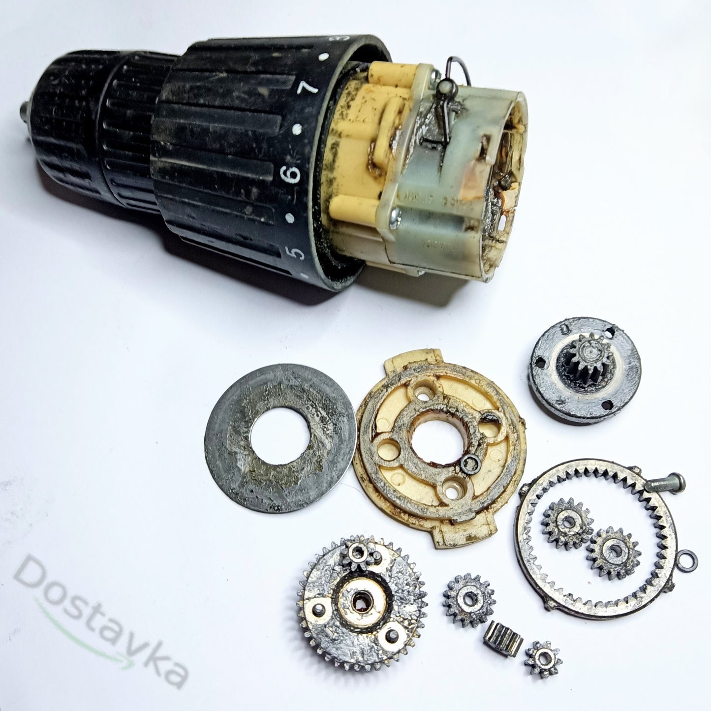 Craft CAS18-2/1H battery screwdriver Gearbox (disassembled)