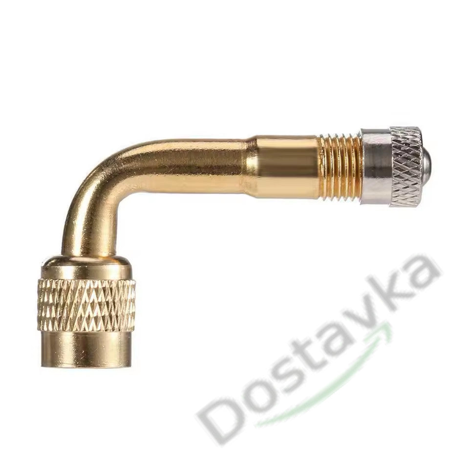 Angled Tire Inflator Valve Adapter