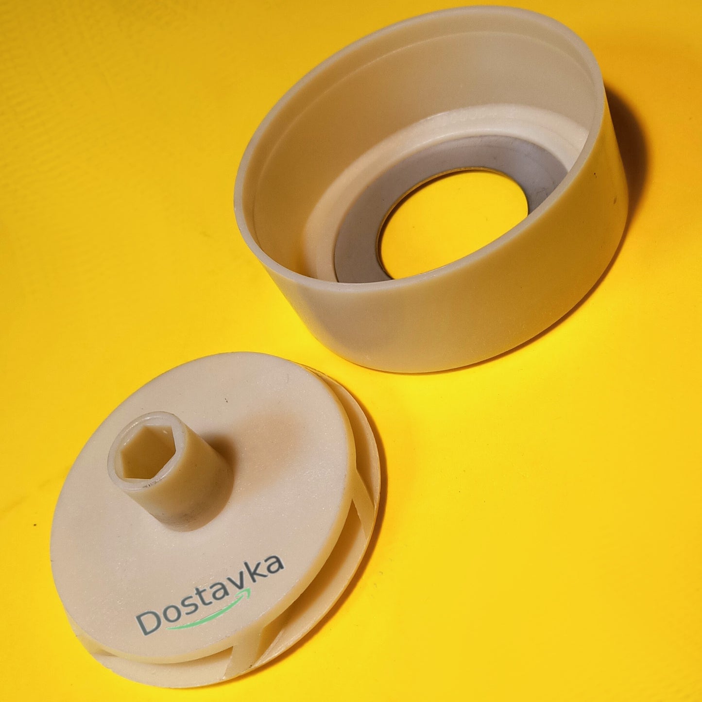 Working stage for submersible pump NPO KGB100QJD6 (Ø87*35 h6.2) (plastic/stainless steel) (assembled) (A36)