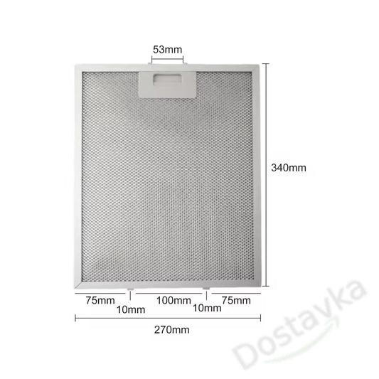Pyramida Hood Grease Filter (270x340x8mm, latch type)