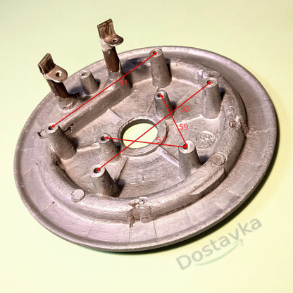 Multicooker Heating element disk for a 1000W D180*26mm